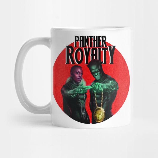 Black Panther - Panther Royalty by Shirts & Shenanigans 